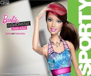 Puzzle Barbie Fashionista Sporty
